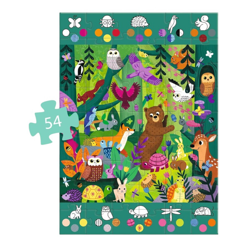 Puzzle Gigante Bosque Djeco Puzzle Gigante Bosque Djeco