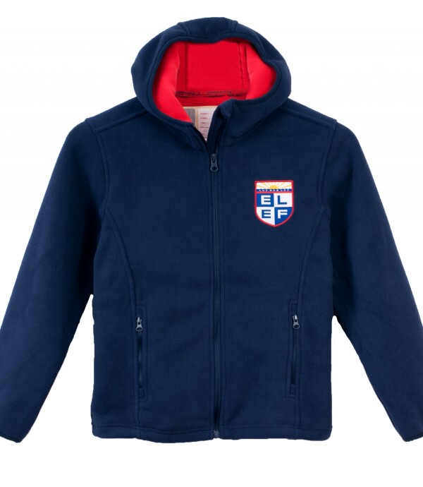 Campera Polar Elbio Fernández Navy