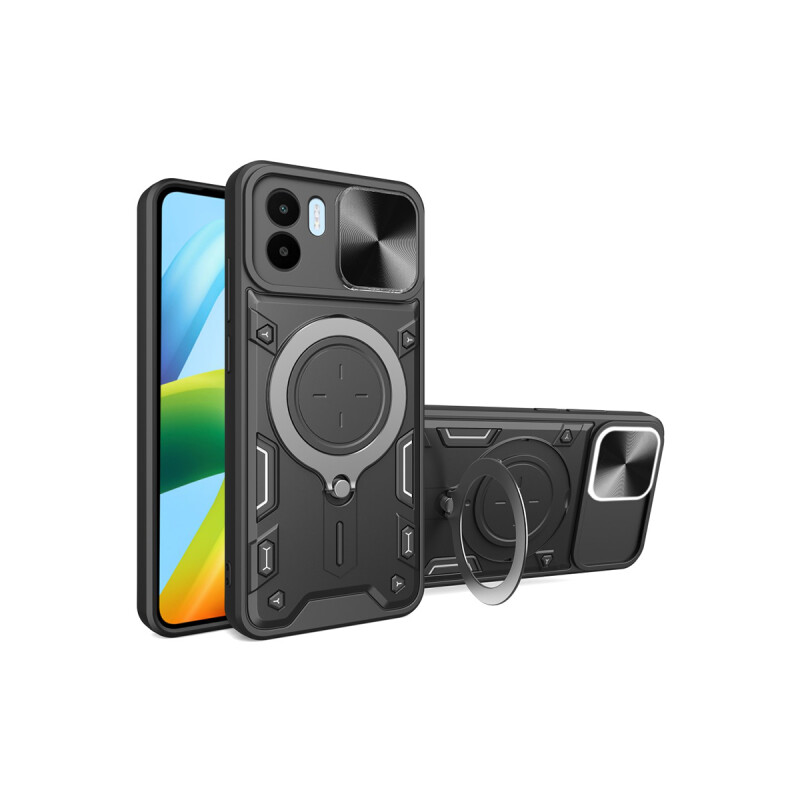 Protector rígido Xiaomi Redmi A1/A2 cubre cámara color negro Protector Rígido Xiaomi Redmi A1/a2 Cubre Cámara Color Negro