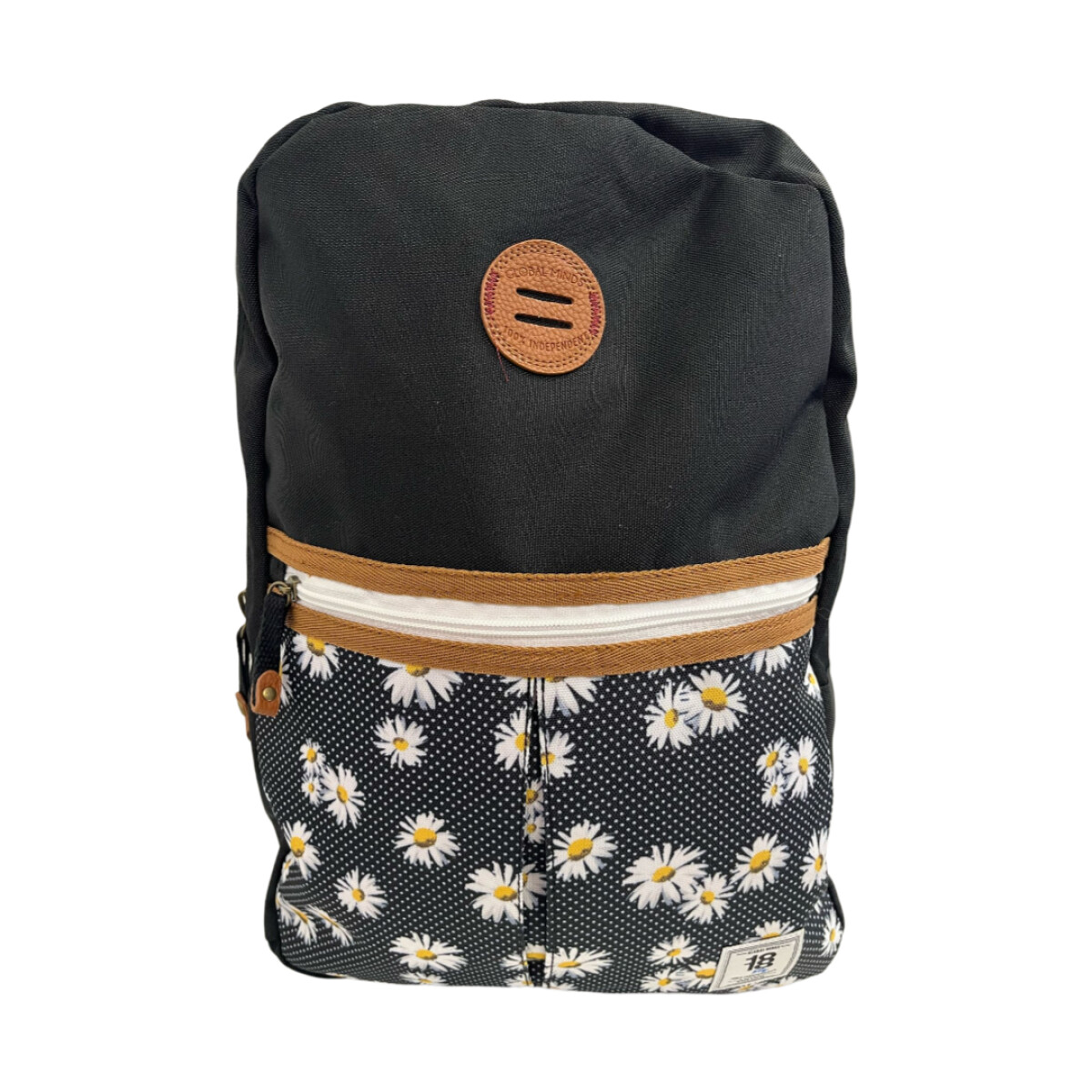 Mochila Flores Blancas 