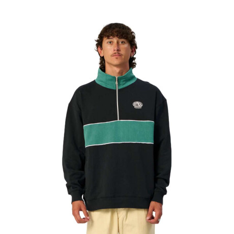 Buzo Critical Slide Y2K Quarter Zip Negro