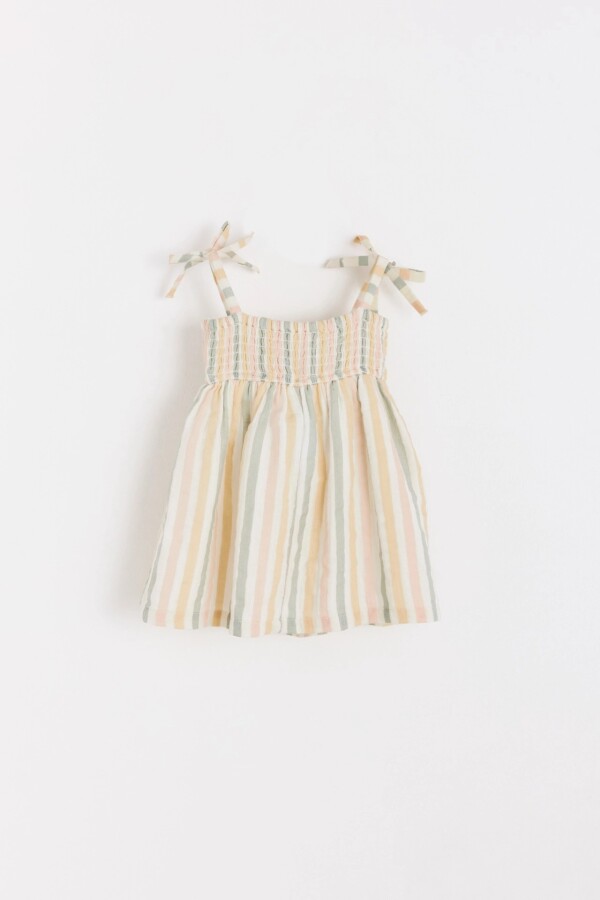 VESTIDO LISA VALU Beige