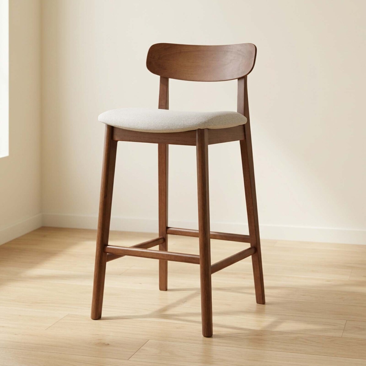 BUTACA BAR - MADERA MARRON DANN 