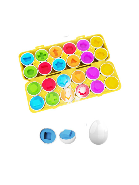 JUEGO ENCASTRE NUMEROS/ HUEVO AMARILLO