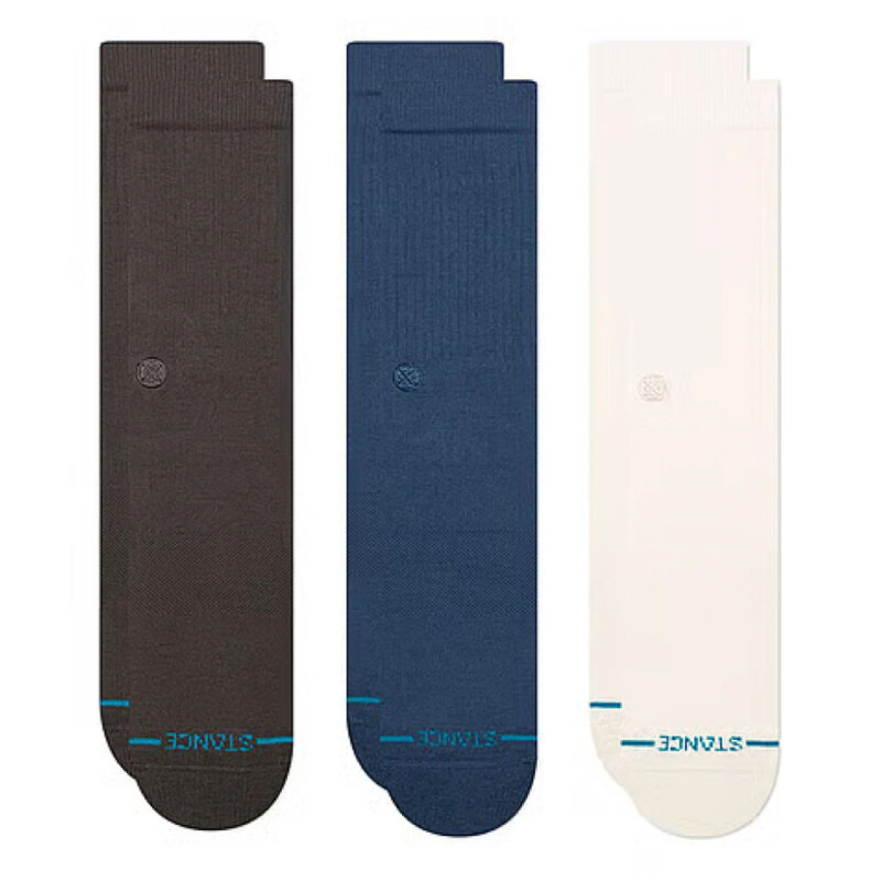 Medias Stance Medias Stance Icon 3 Pack Medias Stance Medias Stance Icon 3 Pack
