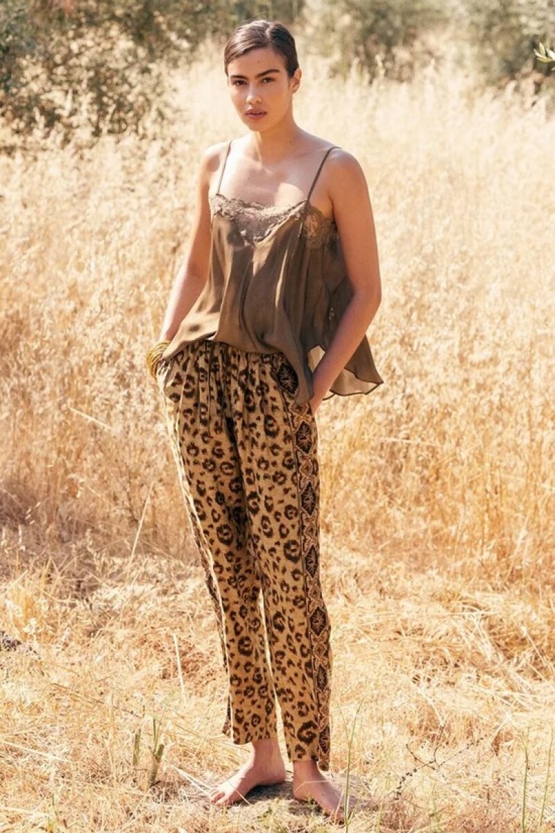 PANTALON LORENE Leopardo