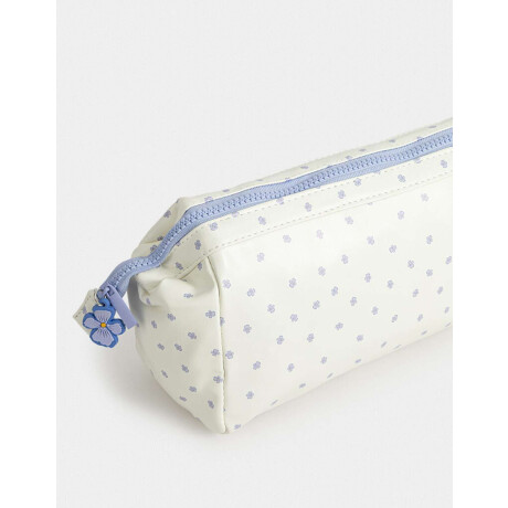 Cartuchera Plegable Blanco Crudo