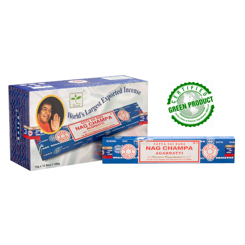 VARITAS SATYA CAJA DE MASALA Nag Champa 15gr X12 Uni.