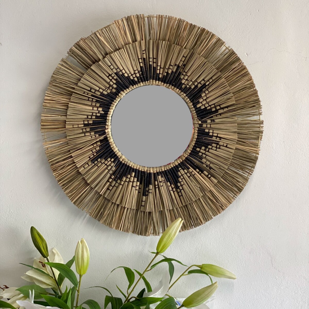 ESPEJO REDONDO ESTRELLA EN SEAGRASS GXSM06 