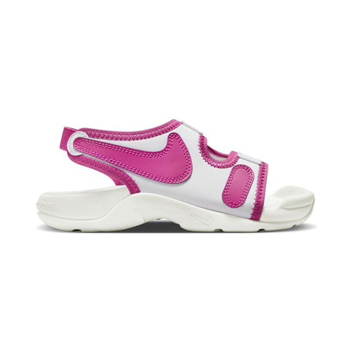 Sandalia Nike Sunray Adjust 6 de Niños - DX5545-100 - Blanco-fucsia 