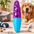 Juguete Morder Perros Gatos Limpieza Dental Golosinas Premio Celeste Violeta