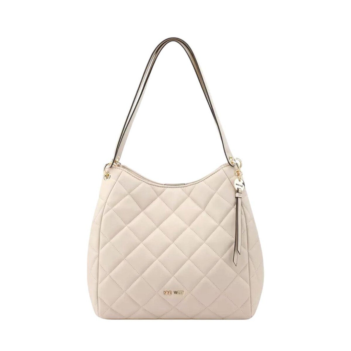 Shoulder Bag Meara 3 Comp - Beige 