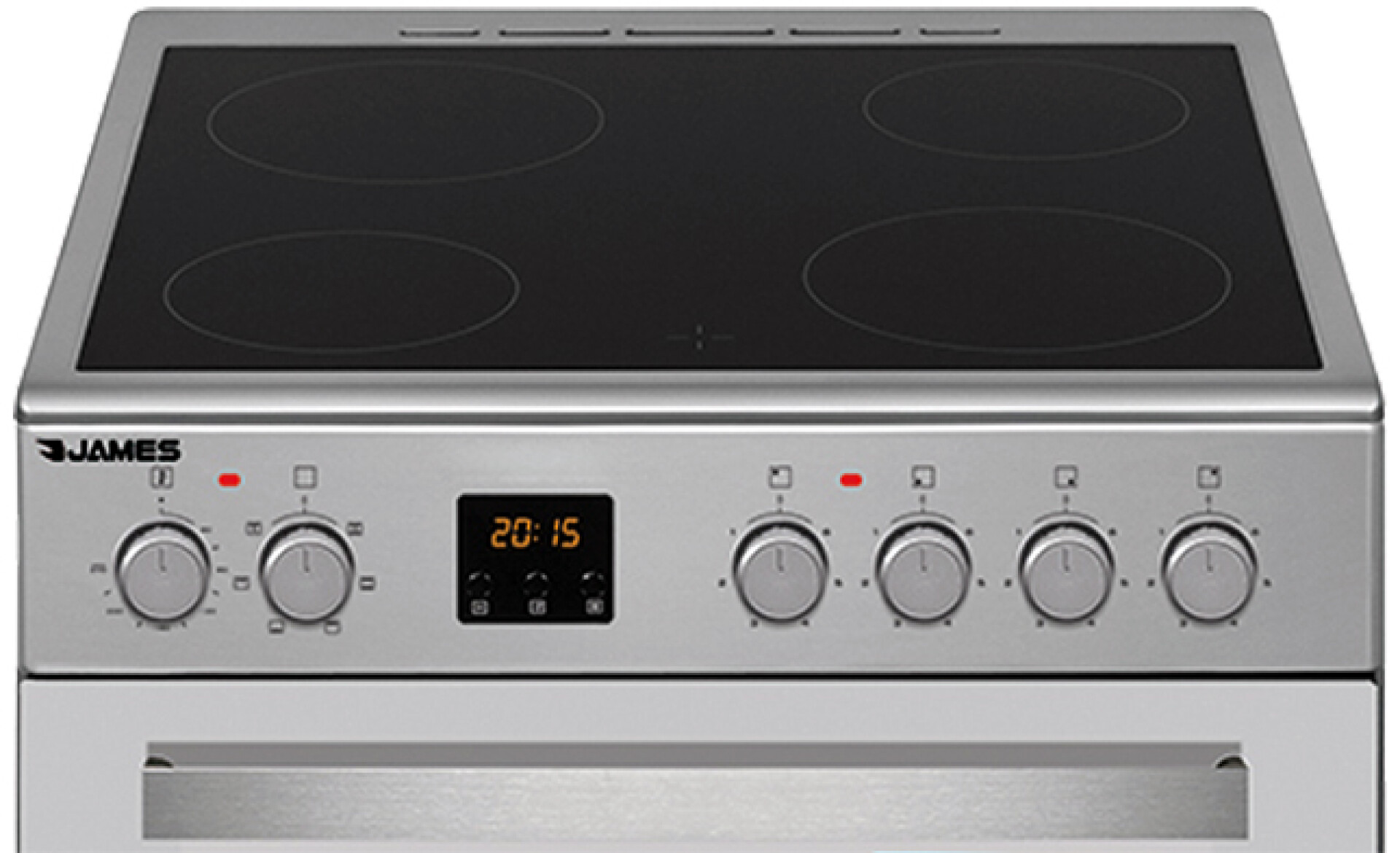COCINA JAMES C-203A VTKS -Vitroceramica- Frente A.Inox. - Sin color 