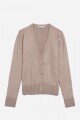 Cardigan escote en V KHAKI