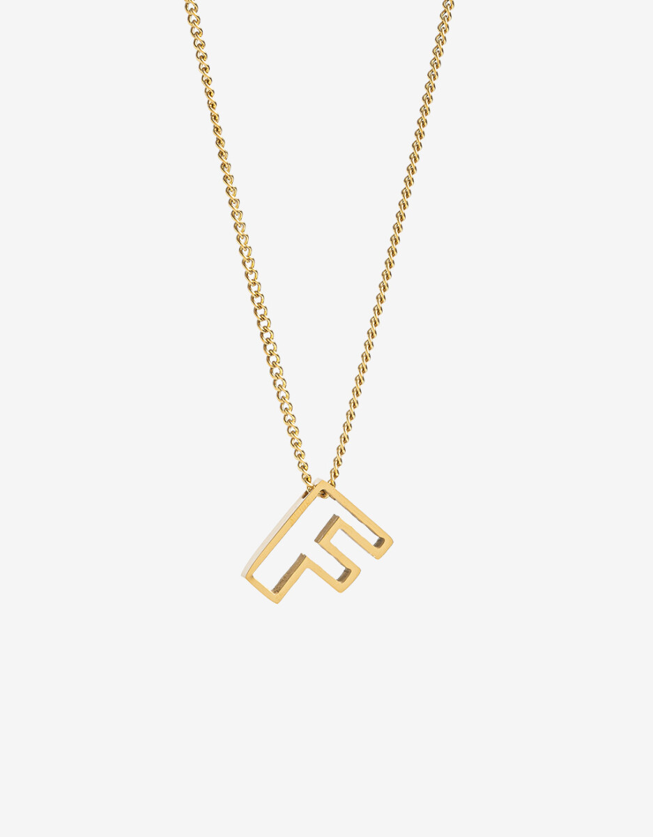 Collar Acero Inicial F 