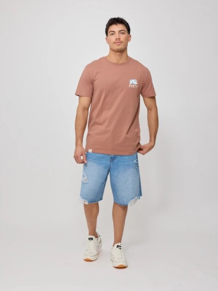 T-SHIRT RUSTY RINZA TOSTADO