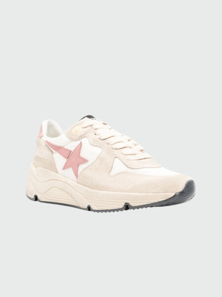 Golden Goose - Championes Running Solè Beige