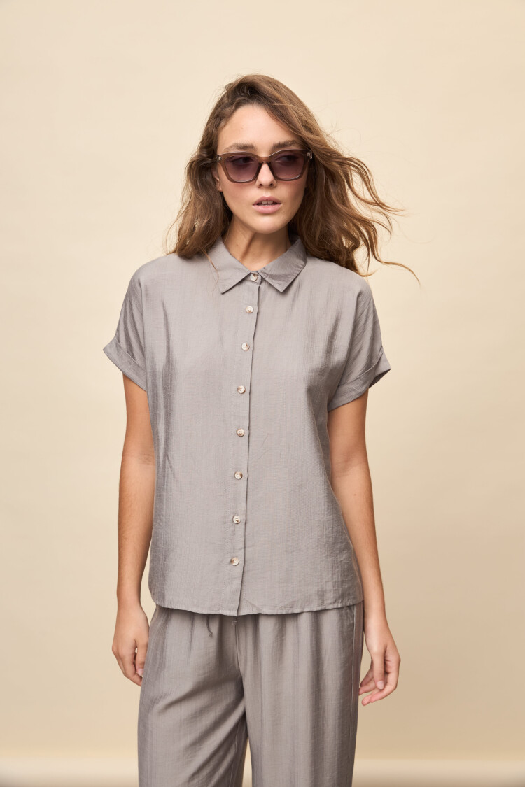 CAMISA ELVINA Visón