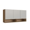 Aéreo Veneza 3 Puertas 120cm Miel/Arena Aéreo Veneza 3 Puertas 120cm Miel/Arena
