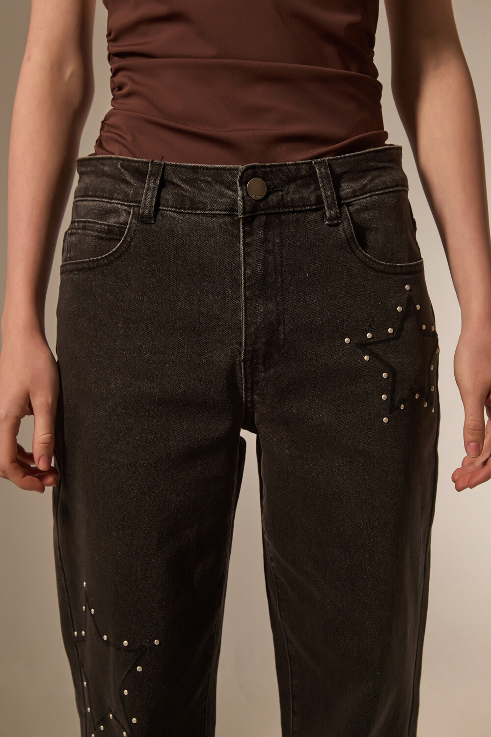 Pantalon Kaelis Gris Oscuro