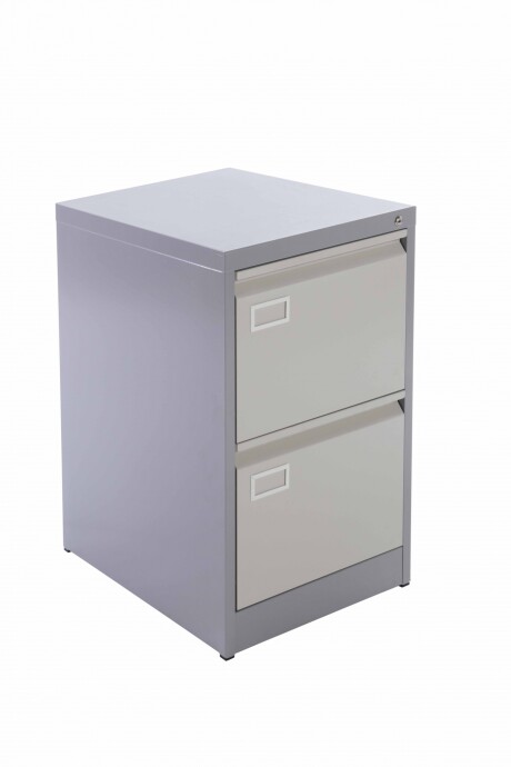 Fichero Metalico Archivador 2 Cajones Gris Fichero Metalico Archivador 2 Cajones Gris