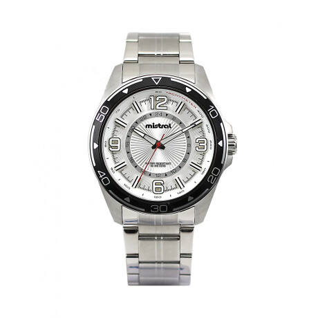 Reloj Mistral Clasico Acero Plata 0