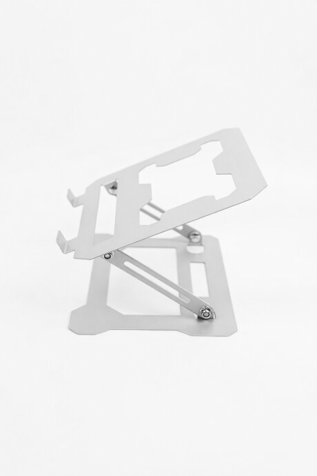 Soporte De Computadora Talo Plateado