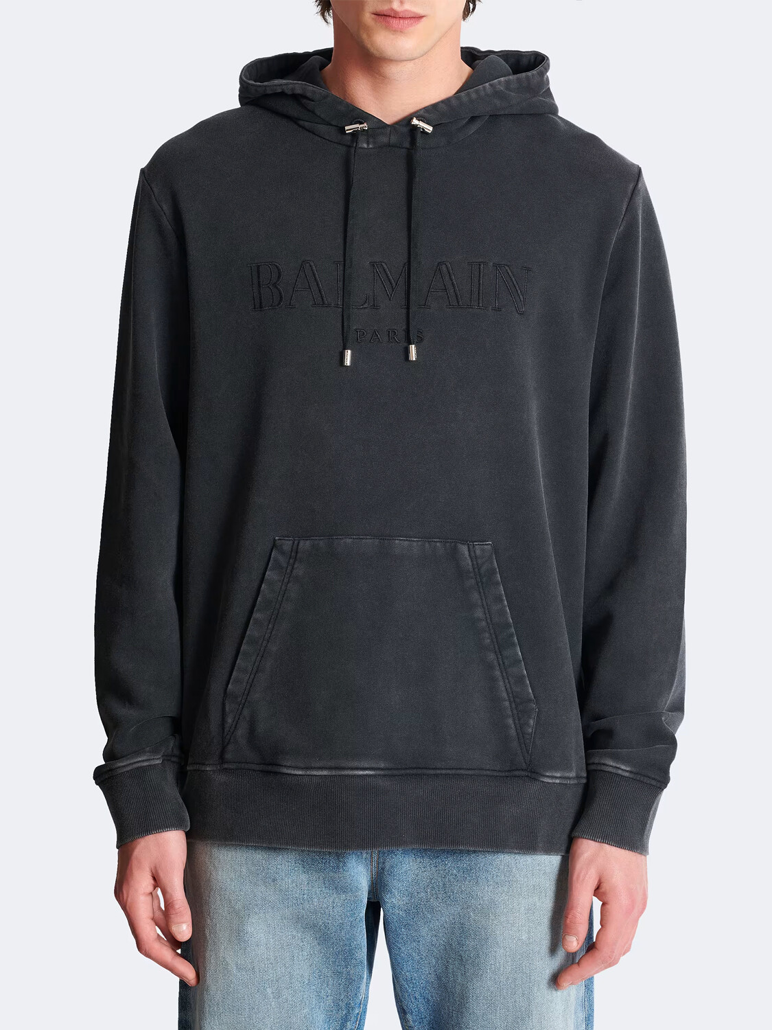 BALMAIN - HOODIE VINTAGE EMBROIDERED Alta Automática