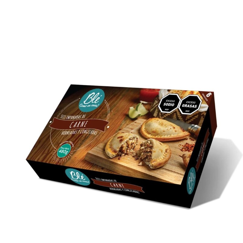EMPANADAS DE CARNE BLE X 6 EMPANADAS DE CARNE BLE X 6
