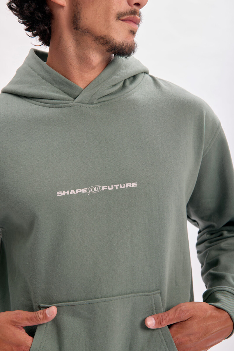 Canguro deportivo oversize Shape Verde