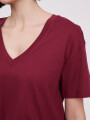 Remera Matteis Bordeaux Oscuro