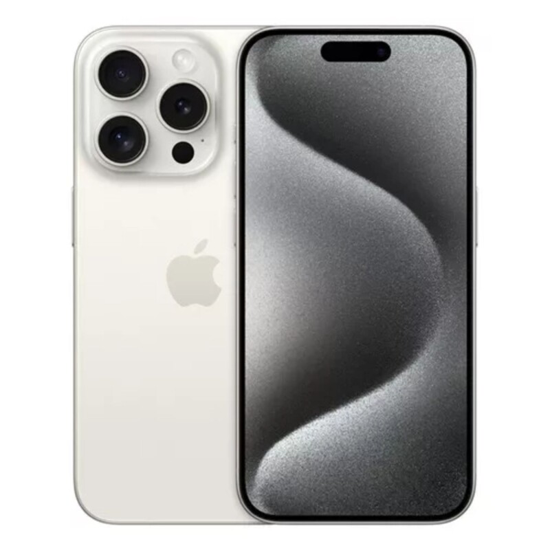 Celular Apple Iphone 15 Pro 128GB (Refurbished) - Bueno Titanio Blanco
