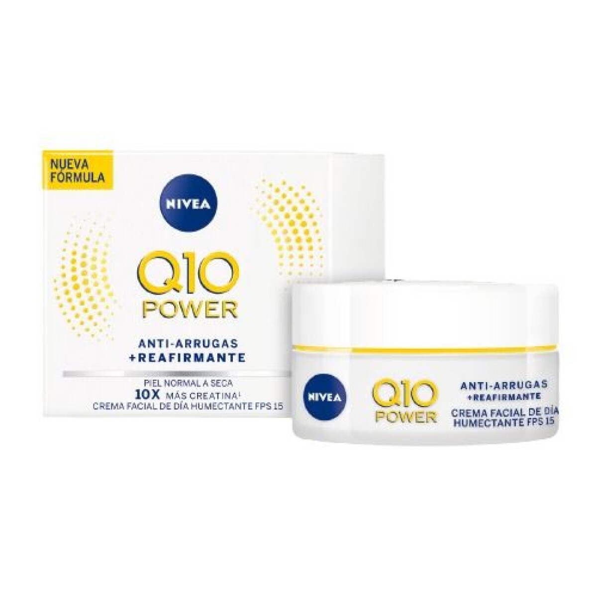 Nivea Crema Facial Q10 Plus Día 50ml – Hidratación y Acción Antiedad