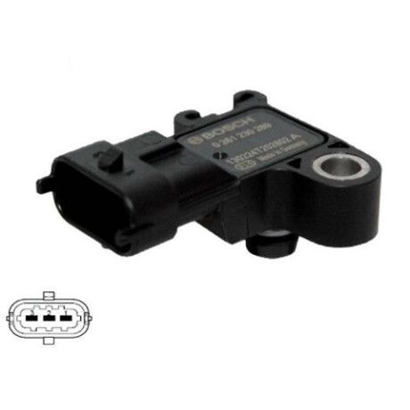 MAP SENSOR PRESION ABSOLUTA CHEVROLET SENSOR MAP AVEO AGILE DFSK 1.2 55573248-28332290 - MAP SENSOR PRESION ABSOLUTA CHEVROLET SENSOR MAP AVEO AGILE DFSK 1.2 55573248-28332290 -