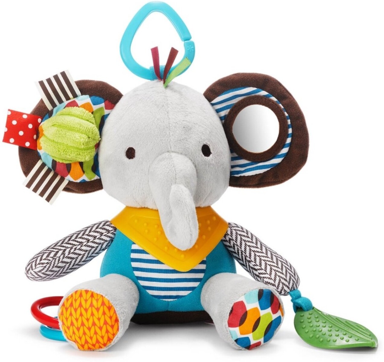 Peluche colgante multisensorial, diseño elefante 