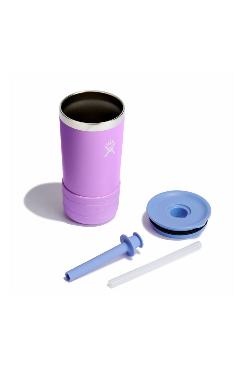 Kids 12oz Tumbler with Straw and Boot Anemone