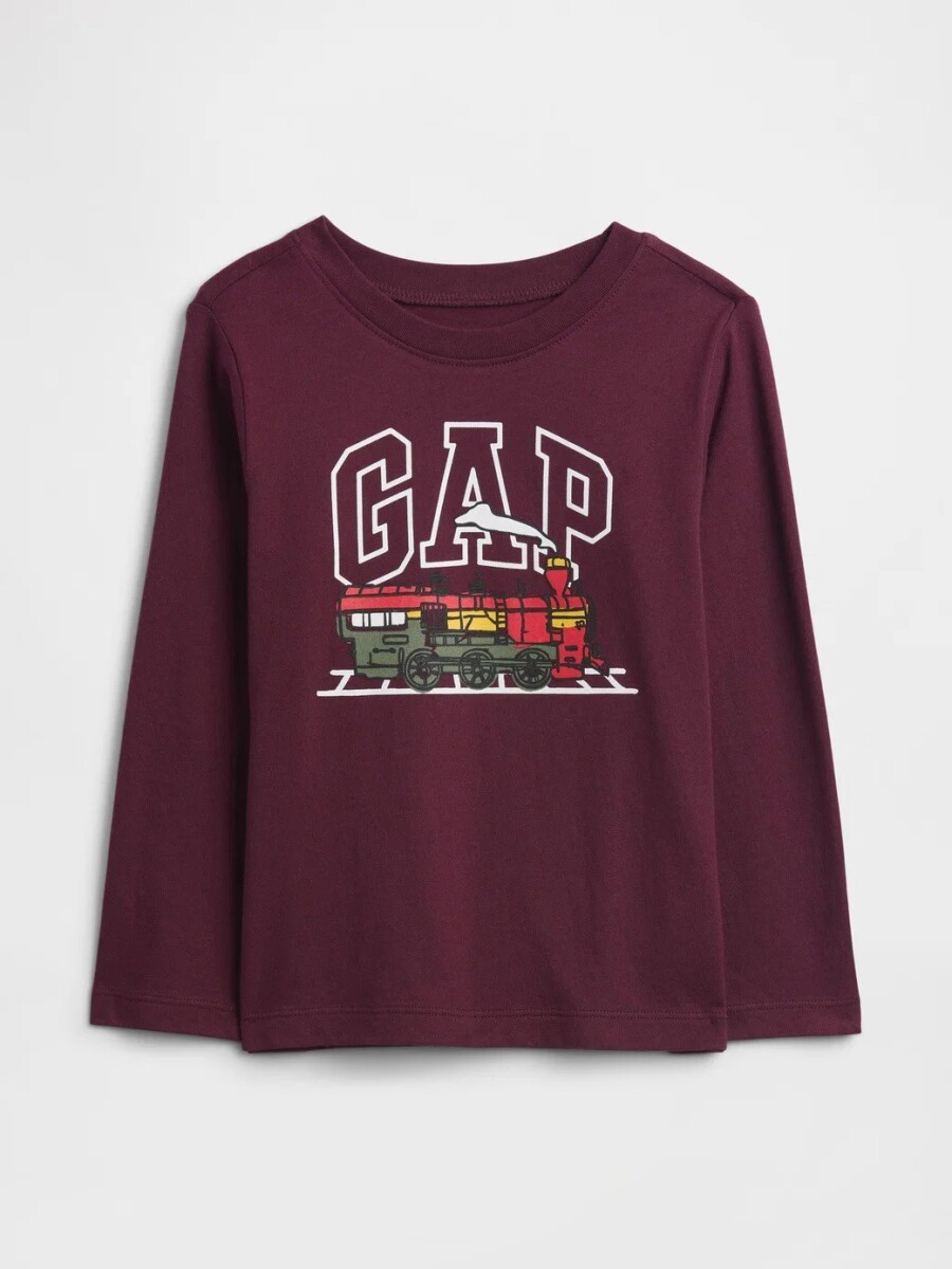 Remera Gràfico Toddler Niño - Tuscan Red 