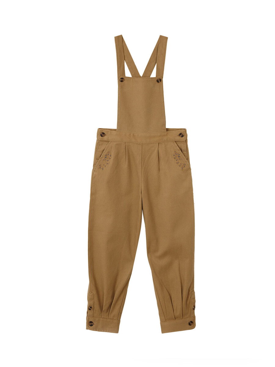 Peto Con Bordado Camel