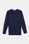 Remera básica m/l AZUL
