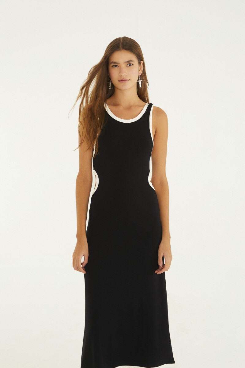 VESTIDO CUT OUT Negro
