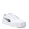 Championes de Mujer Puma Carina 3.0 Metallic Whisper Blanco - Plata