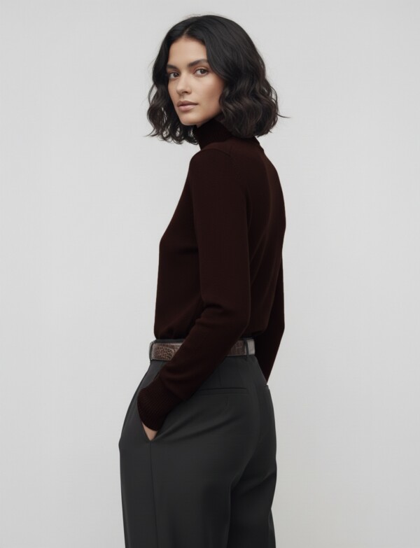 Polera Basica MARRON