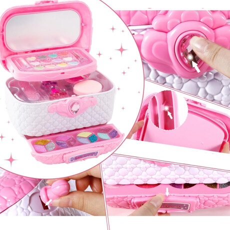 Caja Valija de Maquillaje de Princesas con Accesorios Caja Valija de Maquillaje de Princesas con Accesorios