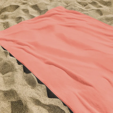 Toalla Playera Microfibra 75 x 130 cm SALMON