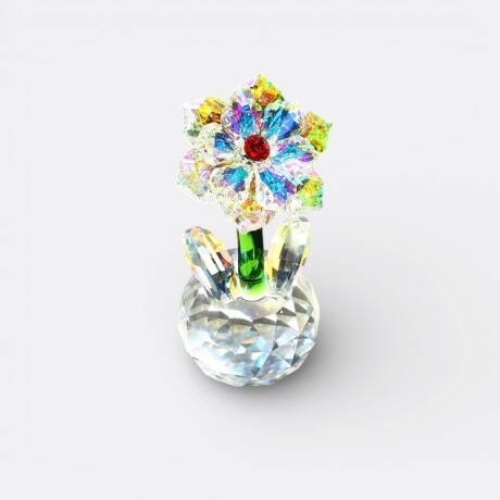 Flor Cristal Multicolor Decorativa Multicolor Flor Cristal Multicolor Decorativa Multicolor