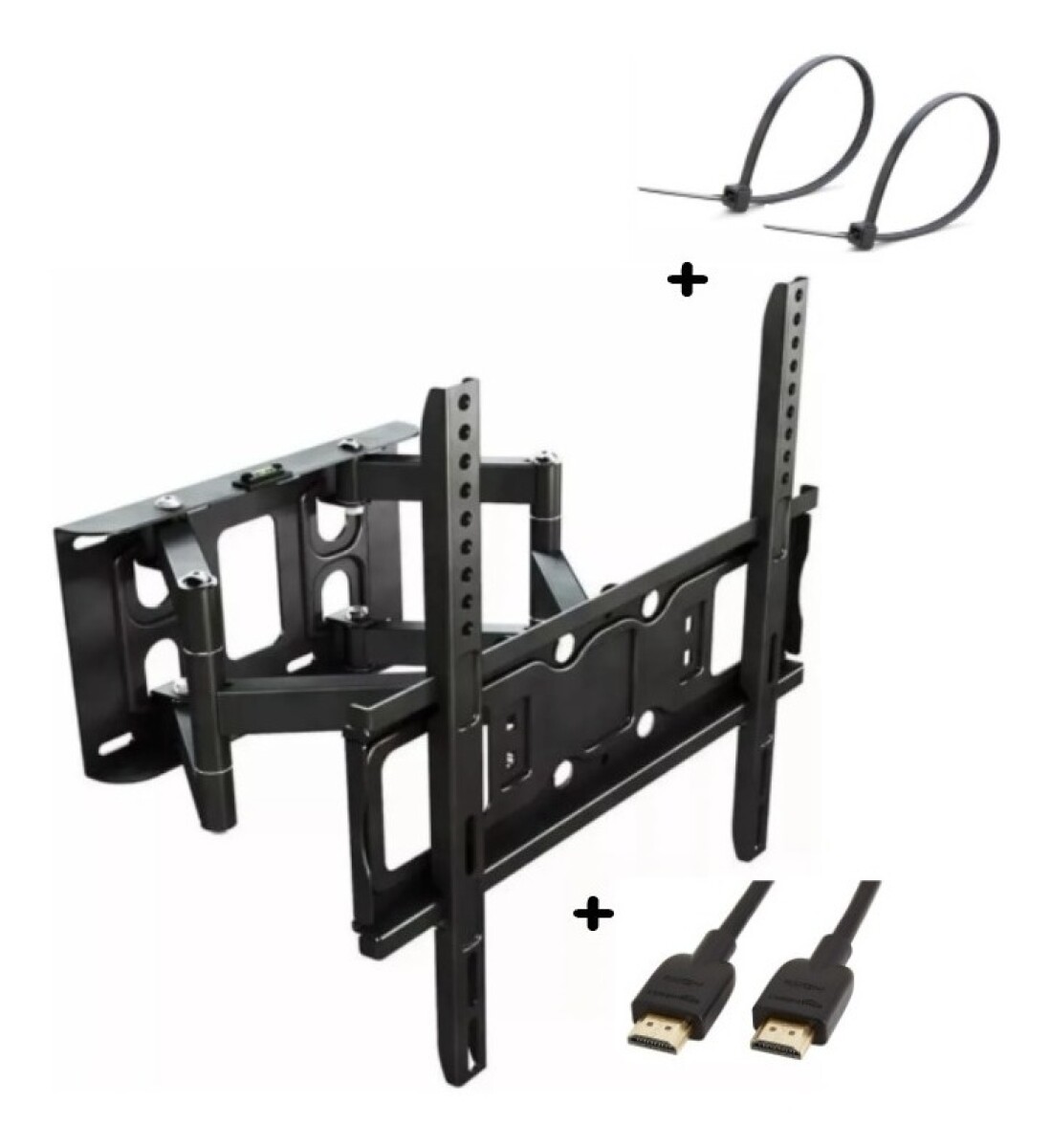 Soporte Tv Pared Lcd Led Doble Brazo 32 65 Pulgadas 50 Kg 