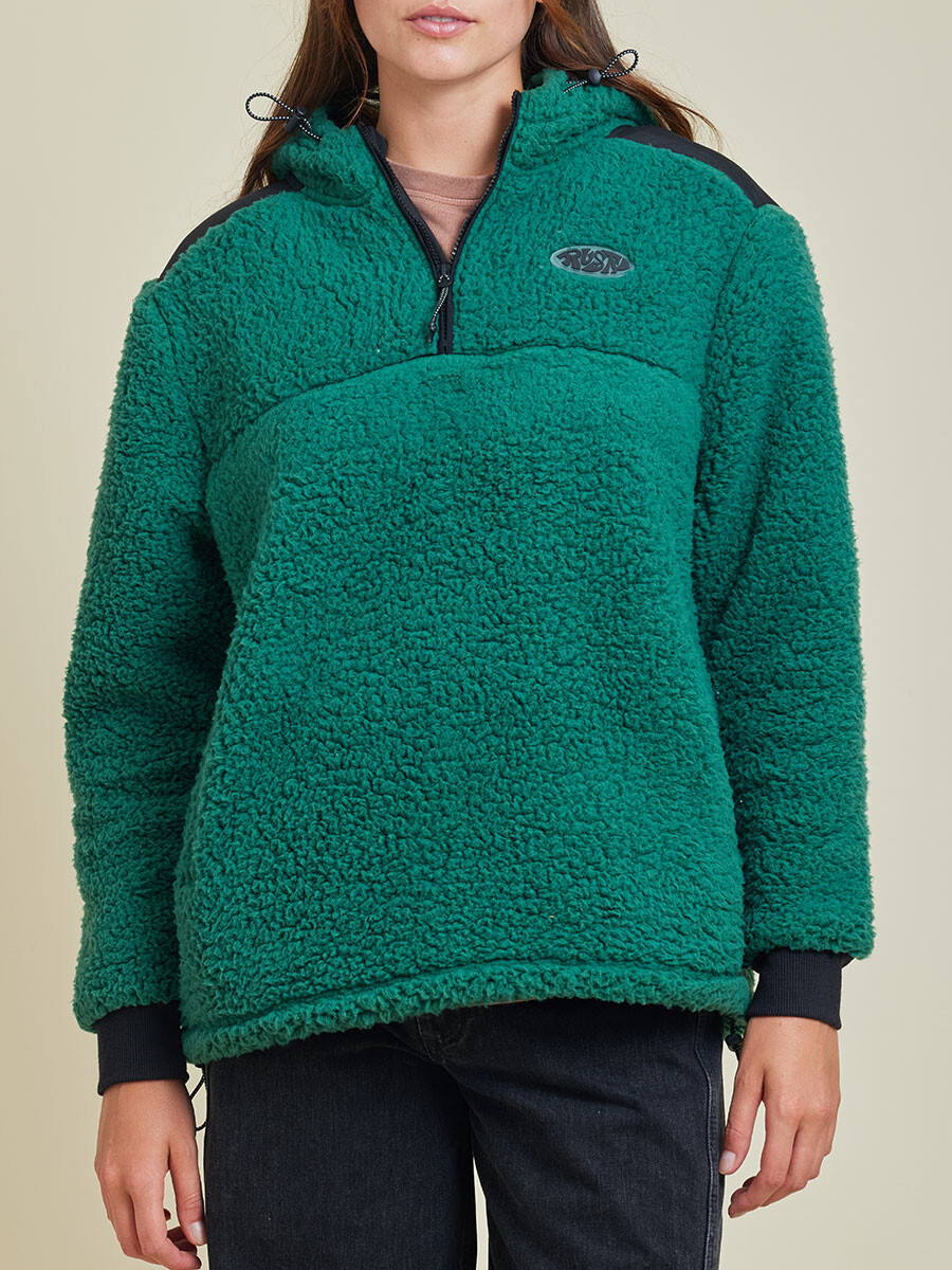 CANGURO S/C ELLES ( SHERPA ) RUSTY - Verde 