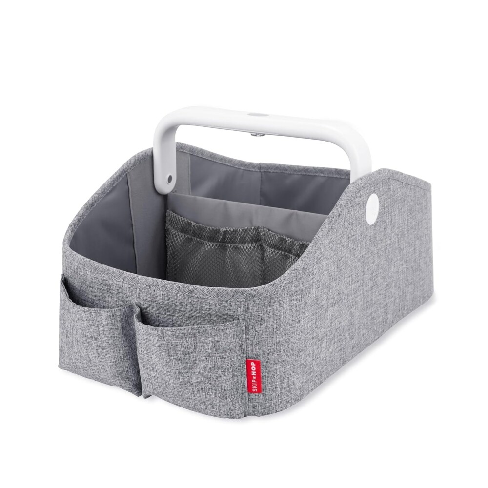 Organizador de pañales con luz skip hop Caddy gris