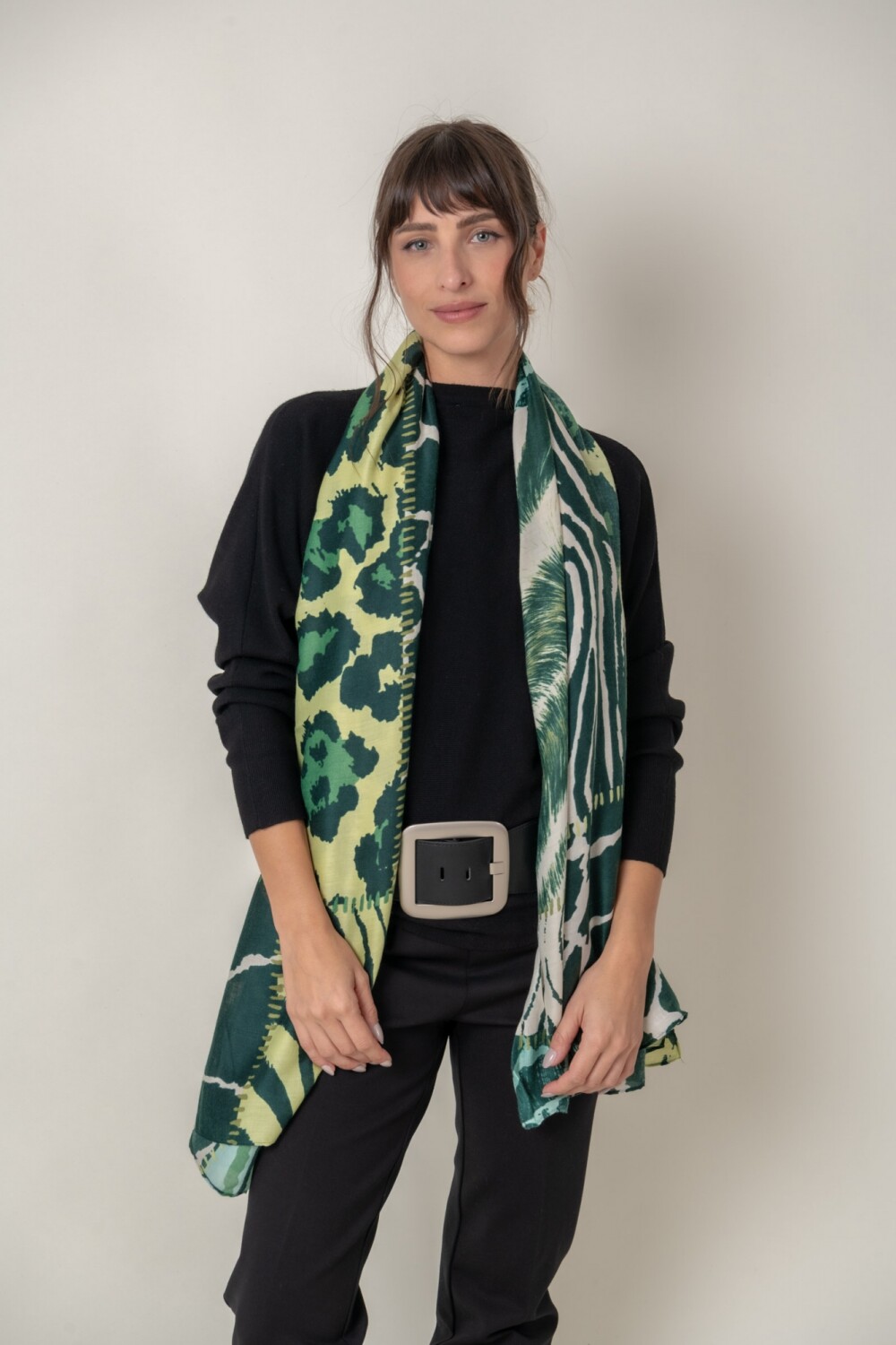 PAÑUELO MULTI PRINT Verde