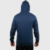 Diadora Men's Hoodie with zip- NAVY Marino